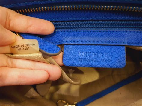 do all michael kors bags have a serial number|Michael Kors bag authenticity.